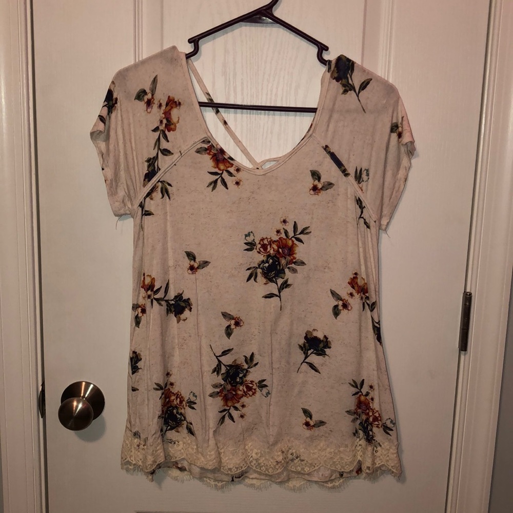 Small floral top